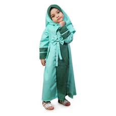 Gamis Anak Perempuan Balotelli Pita Murah - Mint