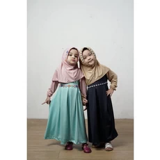 Baju Gamis Anak Perempuan Umur 8 10 Tahun Syari Reseller