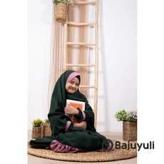 Gamis Anak Bahan Wolfis Santri Umur 13 Tahun