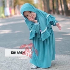 Gamis Anak Baju Muslim Anak Perempuan Syar I Cadar 8 Tahun